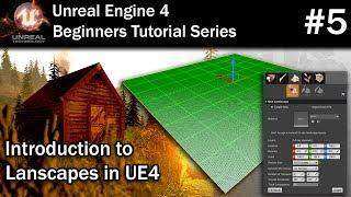 #5 How to Create a New Landscape in Unreal Engine 4 | Unreal Engine 4 Tutorial for Beginners