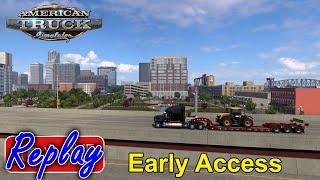 Arkansas Early Access in American Truck Simulator Stream Replay