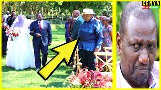 Uhuru Kenyatta spotted at Kalonzo daughter Wedding - Panic in Ruto's Camp