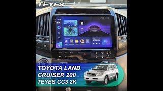 Teyes CC3 2K: Toyota Land Cruiser 200  Обзор установки магнитолы