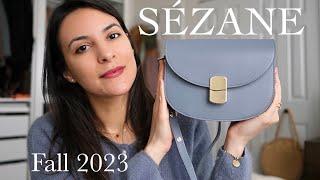 SEZANE CLAUDE BAG - is it worth it? WHAT FITS | Mini Milo wear and tear | Romie Bag
