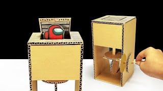 Cardboard Automata Among US Game