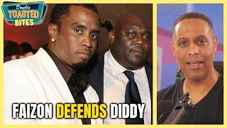 FAIZON LOVE DEFENDS DIDDY AND BABY OIL | Double Toasted Bites