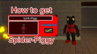 How to get SPIDER-PIGGY in PIGGY but it's 200 PLAYERS!