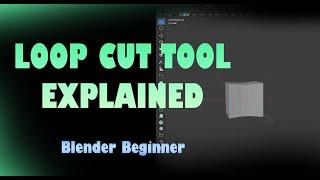 LOOP CUT TOOL IN BLENDER EXPLAINED IN 2 MINS