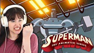 STEEL!!! | SUPERMAN: THE ANIMATED SERIES "Heavy Metal" Reaction