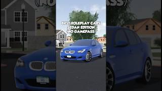 Best ROLEPLAY Cars in Greenville ROBLOX SEDAN EDITION! #shorts #greenville #roblox