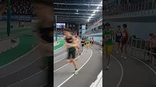 U18 Türkiye Salon Şampiyonası Erkekler 1500 metre serileri