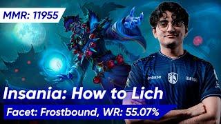 LIQUID INSANIA LICH FROSTBOUND 7.37d | Dota 2 Pro Gameplay