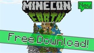 FREE MINECON EARTH MAP - Custom Survival Minecon 2018 Map!