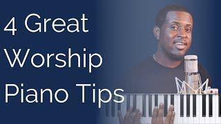 4 Tips For Beginning Worship Piano | Riffs and Patterns and more...