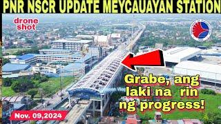 Bubong, malapit na rin mabuo!PNR NSCR UPDATE MEYCAUAYAN STATION|BULACAN|Nov.09|build better more