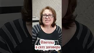 Чем отличается ипотека в силу закона от ипотека в силу договора