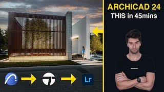 ArchiCAD 24: Design Tutorial under 45 Minutes