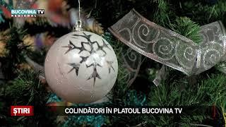 Colindatori in platoul Bucovina TV