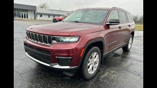 Used 2021 Jeep Grand Cherokee L Limited Walk Around (N24258A)