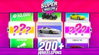 Opening 200+ WHEELSPINS in Forza Horizon 5!