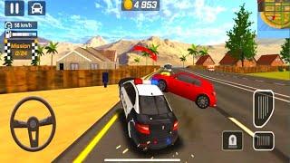 gari vs auto #1 police Drift Gari Driving#গাড়ী