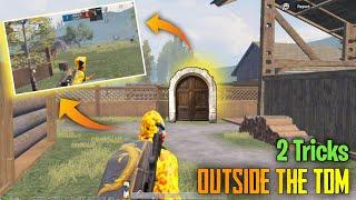 TDM GLITCH || TDM TIPS AND TRICKS || GO OUTSIDE TDM PUBG MOBILE | tdm ke bahar keise Jaaye 