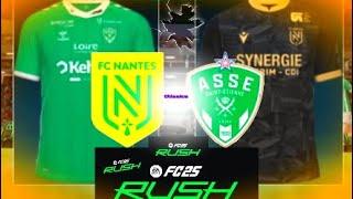 Chegou a HORA do RUSH no game EA Sports FC 25 Hour SAINT-ÉTIENNE x NANTES Clássico