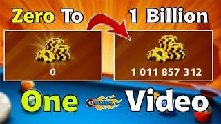 One video  From 0 To 1 Billion Coins  London To Berlin 8 ball pool