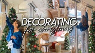 DECORATE FOR CHRISTMAS WITH ME! Making Our Home a Cozy Christmas Wonderland 