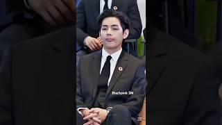 Kim taehyung reaction to Lisa blackpink  lovely song #blackpink X BTS V#v#jk#viralvideo#ytshorts