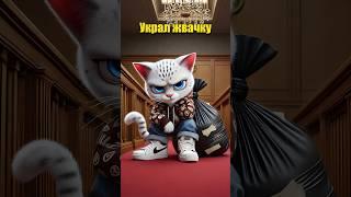 Кот ограбил магазин в нейросети #dalle3 #aiart #cat #мультик #нейросеть #кот #ии #юмор #chatgpt