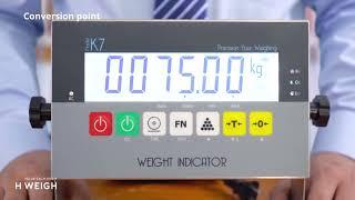 Durable K7S Weighing Indicators for Effective Measurement Results