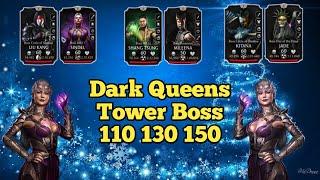 Dark Queens Tower Boss 110 130 150 | MK Mobile
