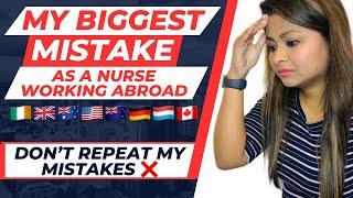 My biggest mistake as a Nurse working abroad || Are you planning or already Nursing Abroad?