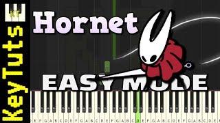 Hornet from Hollow Knight - Easy Mode [Piano Tutorial] (Synthesia)