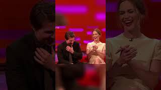 Tom Cruise & Emily Blunt's Hilarious Donald Duck Challenge! #tomcruise #emilyblunt