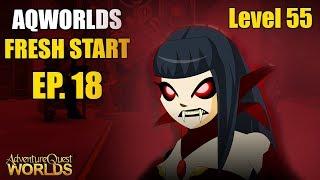 AQW Fresh Start Episode 18 - DARKOVIA! Adventure Quest Worlds