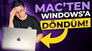 Bu testlerden sonra MacBook kullanmayı bıraktım... (Mac vs Windows)