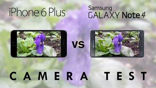 iPhone 6 Plus vs Samsung Galaxy Note 4  - Camera Test Comparison