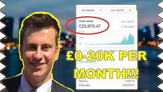 Shopify Dropshipping UK - How I Went From 0-20K In My First 4 Months!