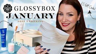 Love This One! Glossybox January 2025 Beauty Box Unboxing + Get £5 Off