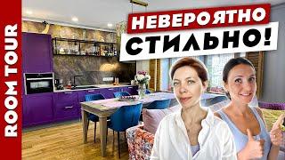 Невероятно  СТИЛЬНЫЙ и ЯРКИЙ  дизайн интерьера. Рум тур.