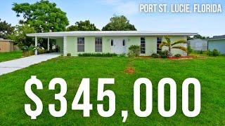 What $345,000 Gets You in Port St Lucie Florida | Port St Lucie Homes for Sale [FULL TOUR]