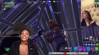 IShowSpeed Plays Fortnite With Aaliyah And Gets Their First Win Together *Full Stream*