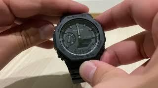 Настройка G-shock GA-2100