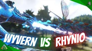 Rhyniognatha vs Wyvern | Who's the king of the sky in Ark?