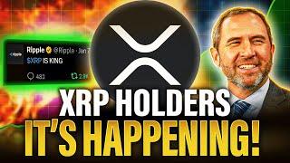 XRP Has Officially Taken Over | It's Happening Now