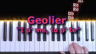 Geolier - I P' ME, TU P' TE - Sanremo 2024 Pianola, Piano, Flauto Dolce da suonare a SCUOLA