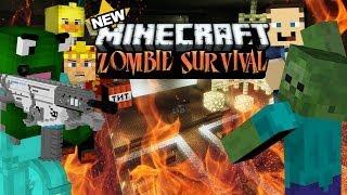 NEW MINIGAME - Zombie Survival - CoD Nazi Zombies in Minecraft