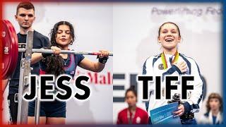 Tiffany Chapon vs. Jessica Espinal 47kg | IPF Worlds 2024