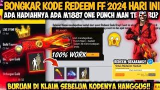 KODE REDEEM FF!! KODE REDEEM FREE FIRE TERBARU 9 Oktober 2024 HARI INI‼️