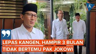 Sambangi Jokowi di Solo, Sandiaga: Lepas Kangen, Banyak Bahas Ekonomi dan Politik