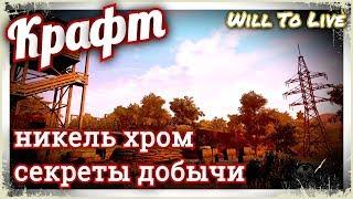 Will To Live #8 Никель, хром, кремний  крафтим пластины